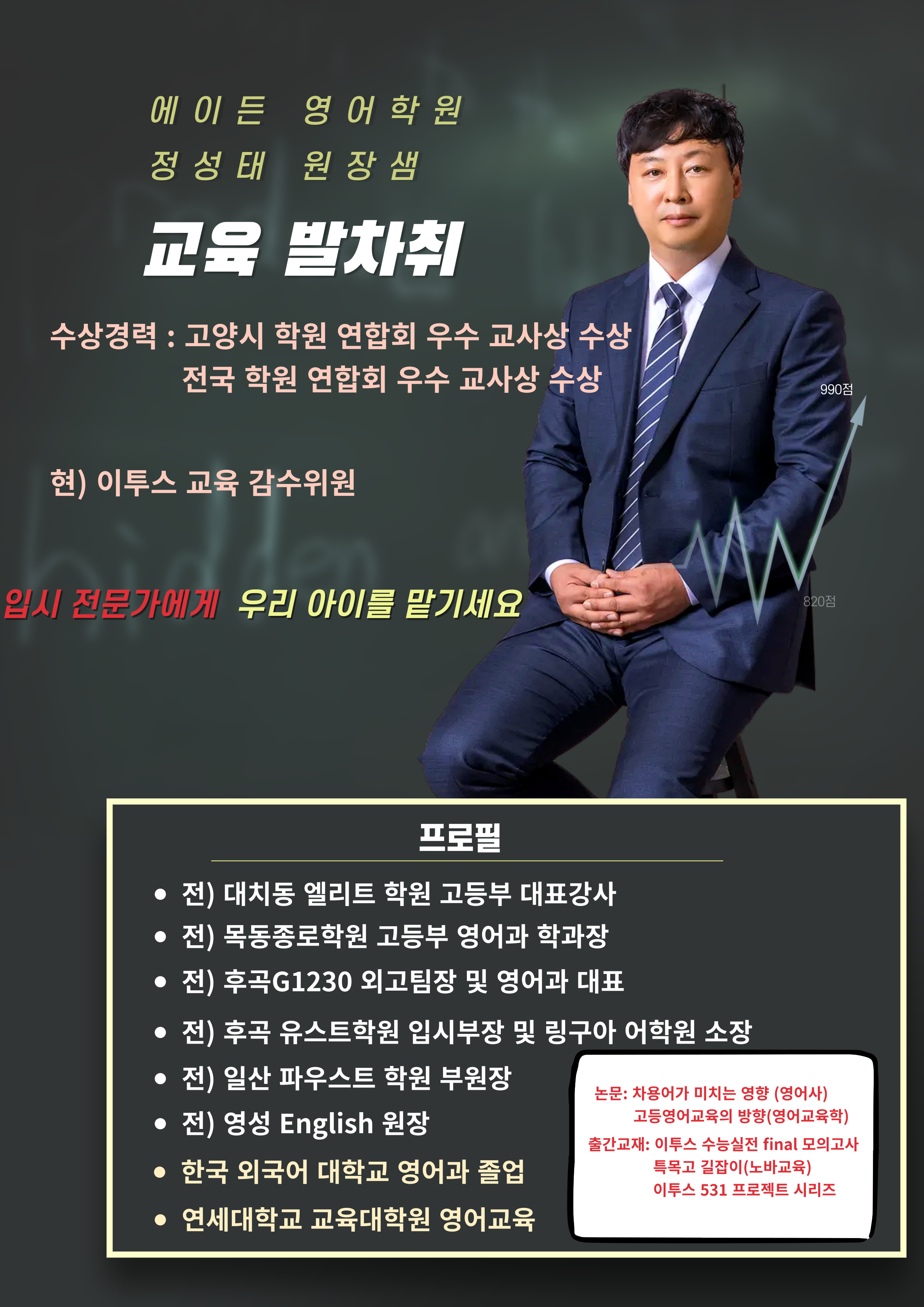 에이든 영어학원 원장